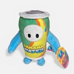Fall Guys Plush Banana Water New w/ Tag 8" Video Game Character Stuffed Animal